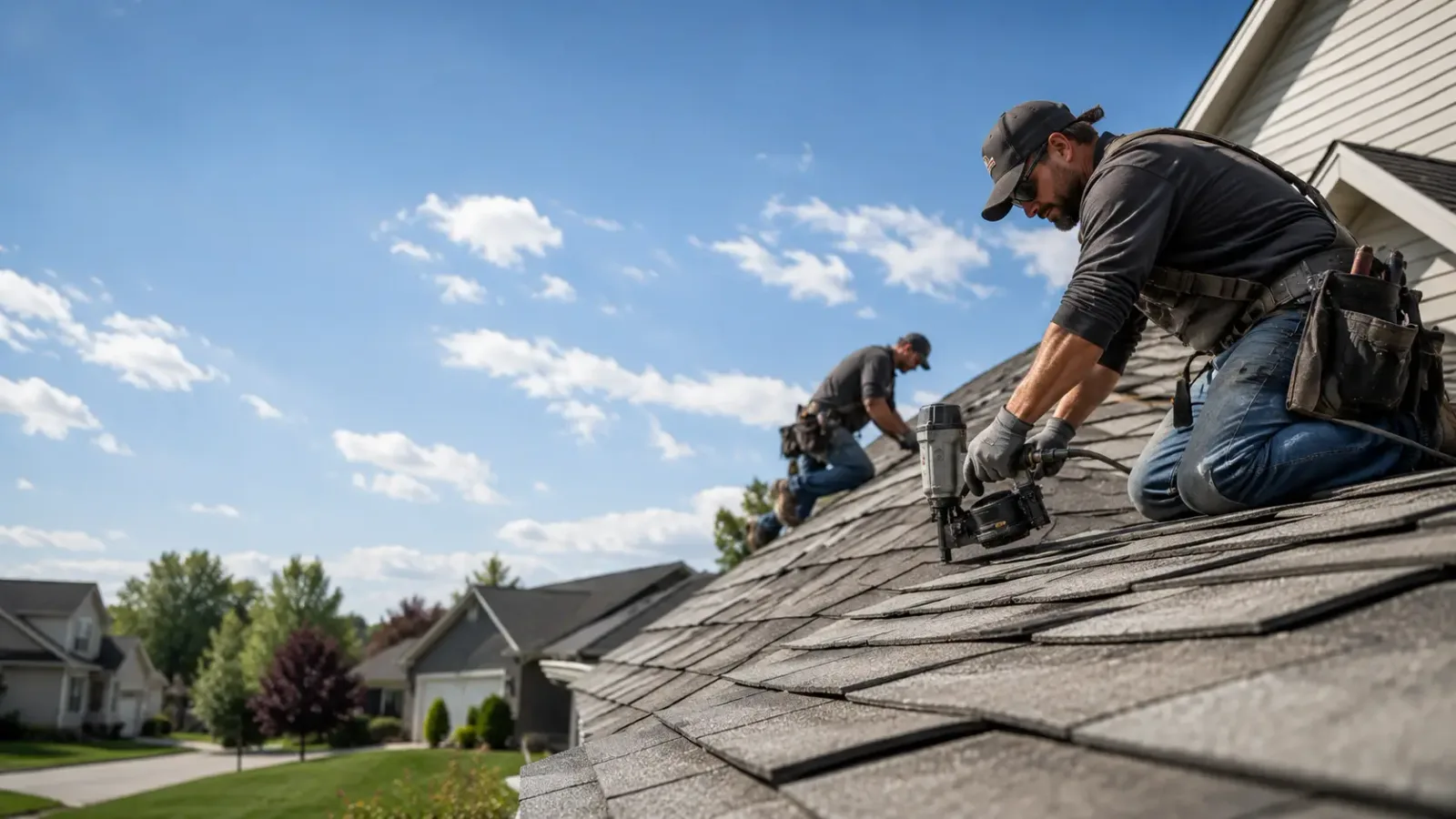 Storm Damage Roof Repair in Lenzburg, IL near me